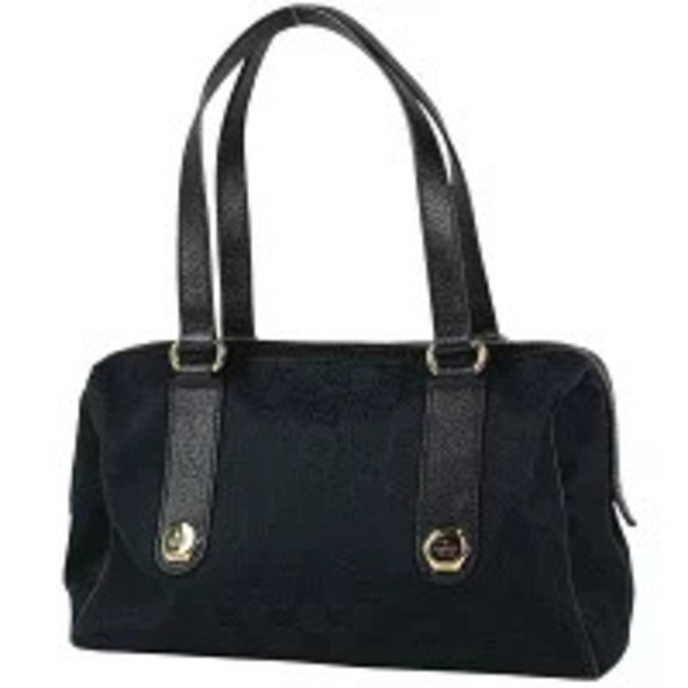 Gucci GG handbag Boston canvas black